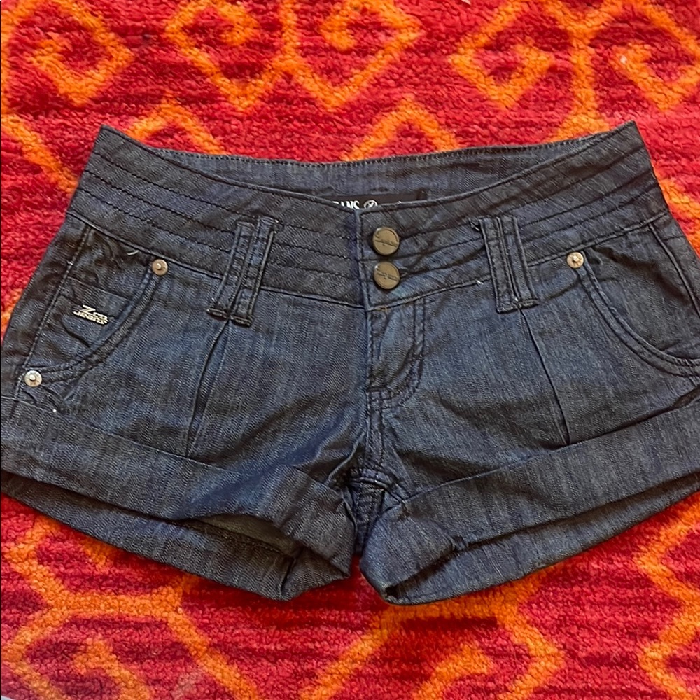 ZCO Blue Jean Shorts with Cuffed Hem